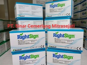 RAPID TEST DENGUE IGG/IGM BIOTEST RIGHT SIGN