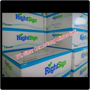 RAPID TEST MALARIA PF-PAN BIOTEST RIGHT SIGN